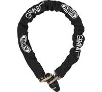 Abus Granit 1480/180 Candado De Cadena Para Moto 14 Mm, Cilindro Xplus Y Funda Textil Protectora, Cierre Directo, Nivel De Seguridad 6, 2 Llaves, 180 Cm