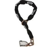 ABUS Granit Detecto XPlus 8008 12KS Black Loop Bloqueo de cadena, negro, tamaño 120 cm para Hombres