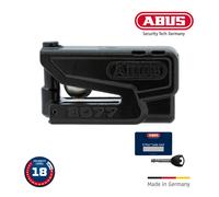 ABUS GRANIT Detecto XPlus 8077 2.0 NEGRO BLOCCADISCO CON ALARMA AUTO MOTO