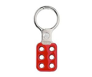 Abus H752 - Aspa de control de aluminio antiestático rojo resistente a la corrosión 124x50mm