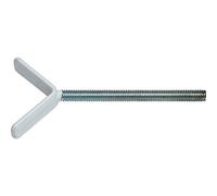 ABUS Henry 73154 - Adaptador de abrazadera para puerta o escalera (2 unidades, para montaje en barandilla), color blanco
