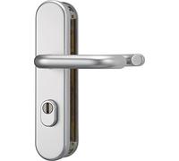 ABUS herraje de seguridad para puerta KLZS714 FS1 con protección de cilindro - plateado - 42555