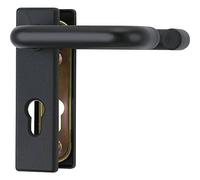 ABUS Herraje KFG 21523 para Puertas Cortafuegos - Juego Maneta, Negro