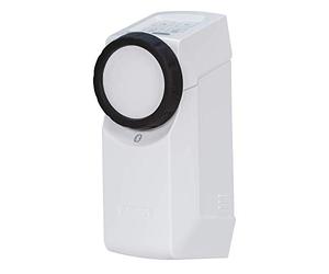 Abus HomeTec Pro Bluetooth CFA3100 - Cerradura de puerta electrónica - Abrir y cerrar la puerta principal a través de una aplicación en el smartphone - Con control de acceso - Blanco