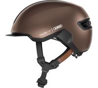 Abus Hud-Y, casco de bicicleta, marrón 57-61cm Metallic Copper