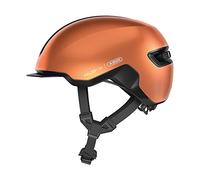 Abus HUD-Y - Luz Trasera LED magnética y Recargable y Cierre magnético - Casco de Bicicleta Moderno para Uso Diario - para Hombre y Mujer
