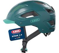 ABUS Hyban 2.0 - Casco de bicicleta urbana robusto para uso diario con carcasa dura ABS - Para hombre y mujer