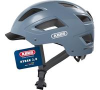 ABUS Hyban 2.0 Casco Urbano, Azul Claro, Talla M