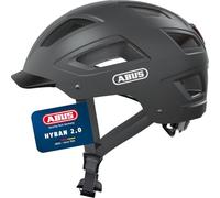 ABUS Casco urbano Hyban 2.0 – luz trasera, carcasa dura ABS, buen ajuste – para hombres y mujeres