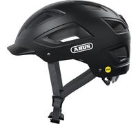 ABUS Hyban 2.0 MIPS - Casco de bicicleta con luz trasera, carcasa dura ABS, protección contra impactos - Unisex Adulto