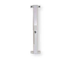 ABUS Juego de barras FOS/FSA - Barras de cierre para ventanas FOS550/A, FOS650/A y FSA3550 - 75 cm de largo - 71243 - Juego de 2 - Plata