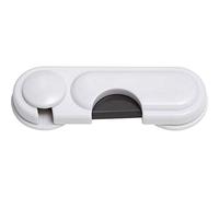 ABUS Junior Care Lock Latch - Lia | Baby Safety | para armarios de puerta de cristal | blanco | 76970