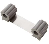 ABUS Junior Care - Tope para puerta Leif | Seguridad para bebés | Protector de dedos | Para superficies planas | Tope | Plata | 76968