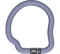 ABUS Kettenschloss Goose Lock, cadena 6 mm, 110 cm, azul | Candado bicicleta diseño cuello de cisne, cadena 6 mm, funda Softtouch, acero endurecido