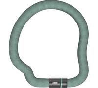 ABUS Kettenschloss Goose Lock, cadena de 6 mm, 110 cm, verde claro | Candado para bicicleta diseño cuello de cisne, cadena 6 mm, funda Softtouch, acero endurecido