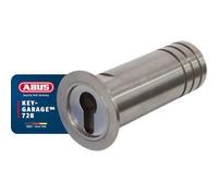 ABUS KeyGarage™ 728 - caja fuerte para llaves empotrable en la pared - tubo de acero inoxidable para almacenamiento seguro de llaves - caja portallaves - plateado