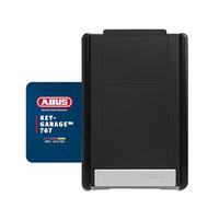 ABUS KeyGarage 767 - Caja para llaves con soporte para montaje en pared - con código de llave - para llaves o pequeños objetos de valor - negro-plata