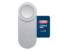 ABUS Loxeris One - Accionamiento de cerradura de puerta inteligente para abrir y cerrar la puerta de entrada mediante aplicación, cerradura electrónica con control de acceso, fácil montaje sin tirar
