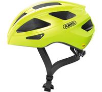 ABUS Macator MIPS casco de ciclismo de carretera - casco de ciclismo para principiantes con visera - adecuado para mujeres y hombres - amarillo, talla M