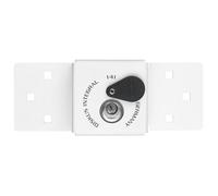 Abus Mecánico 141/200 Diskus Integral Furgoneta Cerradura Blanco & 26/70mm