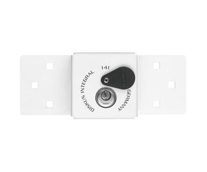 Abus Mecánico 141/200 Diskus Integral Furgoneta Cerradura Blanco & 26/70mm