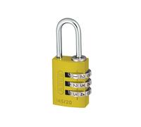 Abus Mecánico 145/20 20mm Aluminio Candado Combinación Amarillo 46572 ABU14520