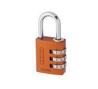 Abus Mecánico 145/30 30mm Aluminio Candado Combinación Naranja 46579 ABU14530