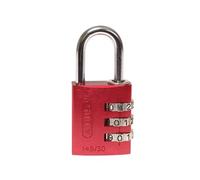 ABUS Mechanical - Candado de combinación 145/30 30 mm aluminio rojo 46578