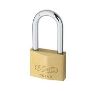 Abus Mecánico 65/40mm Candado de Latón 40mm Arco Largo en Caja ABU6540LS40C