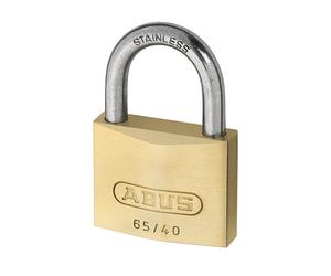 Abus Mecánico 65IB/40mm Candado de Latón Acero Inoxidable Arco Largo 63mm Carde