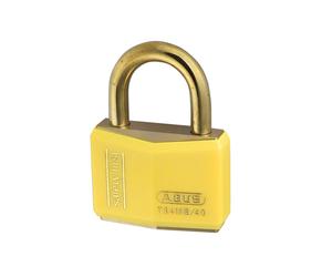 Abus Mecánico T84MB/40mm Amarillo Inoxidable Candado Afinado Similar 8402