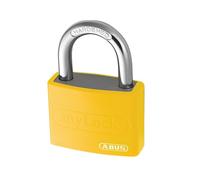 Abus 50032 - Candado intemperie (aluminio, 40 mm, moderno) color amarillo