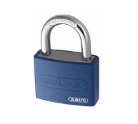 Abus Mecánico T65AL/40mm My Cerradura Aluminio Candado Azul Afinado Similar 6401