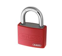 Abus 49940 - Candado personalizable (aluminio, 40 mm, moderno) color rojo