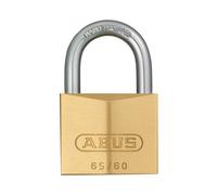 Abus Mecánico 65/60mm Candado de Latón con Llave Iguales 6606 ABUKA12633