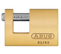 Candado De Seguridad Abus Monoblock De Latón 82/63mm En Tarjeta ABU8263C