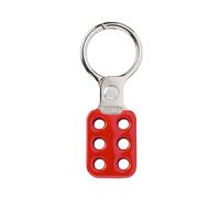 Abus H752 - Aspa de control de aluminio antiestático rojo resistente a la corrosión 124x50mm