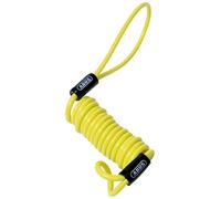 ABUS Memory Cable - cable recordatorio para el recordatorio visual del bloqueo del disco de freno - para la seguridad de la moto, amarillo