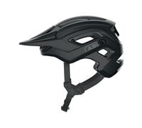 ABUS MTB casco Cliffhanger - casco de ciclismo para senderos exigentes - con grandes aberturas de ventilación y sistema de correa TriVider - para hombres y mujeres - negro mate, talla L