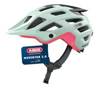 ABUS MTB-Casco Moventor 2.0, Verde Menta Mate, L