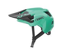 Abus MTB YouDrop - Casco de Bicicleta para niños y Adolescentes - para Uso Cotidiano o para Viajes Fuera de Carretera - con Espacio para una coleta