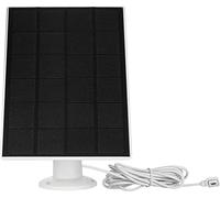 ABUS PPIC90600 - Panel solar para cámara inalámbrica (resistente a la intemperie, soporte con cabezal esférico (rotación de 360 grados), cable de 3 m para cámara, batería respetuosa con el clima y