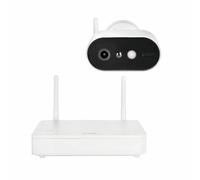 ABUS PPIC91000 Conjunto de Cámara de Vigilancia 1920x1080p Visión Nocturna Campo de Visión 130°