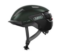 ABUS Purl-Y ACE casco de bicicleta con luz LED - apto para e-bikes y S-pedelecs - casco de seguridad NTA de moda para adultos y adolescentes - verde, talla L