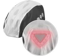 ABUS Gorro de lluvia Toplight para cascos con luz trasera alta - gorro de lluvia con elementos decorativos reflectantes y correa elástica