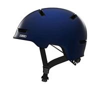 ABUS Scraper 3.0 - Casco de bicicleta urbana robusto para el tráfico de la ciudad - Para hombre y mujer - Azul, talla M