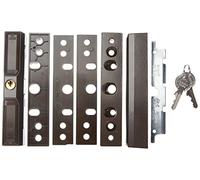 ABUS Seguro adicional para ventanas FTS88 - Cerradura para ventana con dos pasadores de acero - Cierre Distinto - Nivel de Seguridad ABUS 9-35231 - Marrón