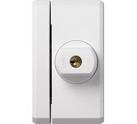 ABUS Seguro adicional para ventanas FTS96 AL0145 - Cerradura para ventana con dos pasadores de acero - Cierre Uniforme - Nivel de Seguridad ABUS 10 - 31747 - Blanco