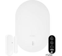 ABUS Smartvest Pro - Alarma inalámbrica con Central, Detector de Apertura, Sirena, Mando a Distancia y aplicación Gratuita - Sistema de Alarma para casa y apartamento - Protección contra robos con