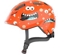 ABUS Casco infantil Smiley 3.0 - casco de bicicleta con ajuste bajo, diseños adaptados a los niños y espacio para una coleta - para niñas y niños